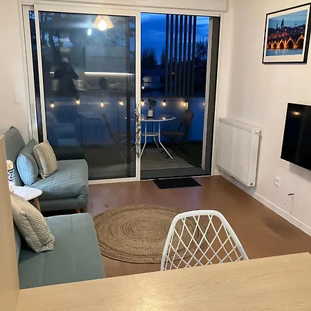 T2 Cosy Terrasse 13m2 Parking Gratuit Bordeaux